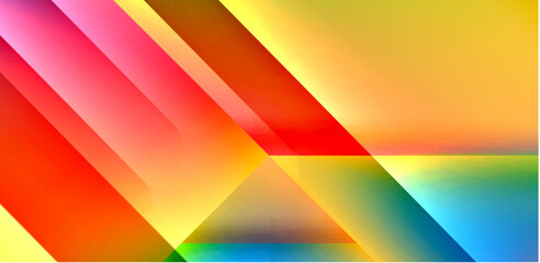 Dynamic bright lines abstract background, stripes with fluid colors, liquid gradients. Vector Illustration For Wallpaper, Banner, Background, Card, Book Illustration, landing page