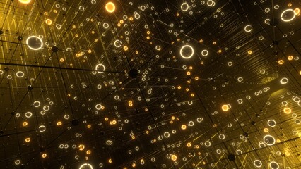 VJ トンネル ネオン サイバー ピストン リズム オレンジ [別Verあり]