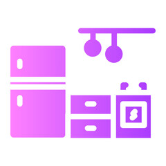 kitchen furniture icon 