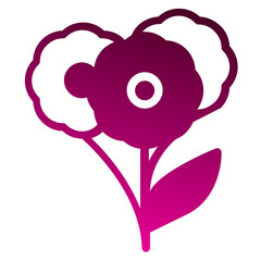flower bunch icon