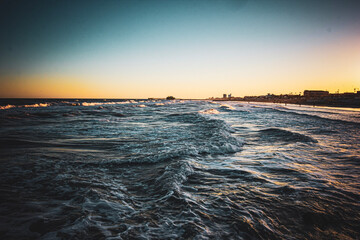 Obraz premium sunset over the sea