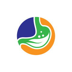 Stomach logo images illustration