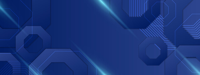 Simple abstract halftone background of small dots and wavy lines in blue colors