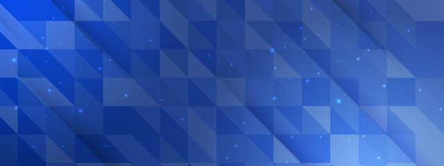 Simple abstract halftone background of small dots and wavy lines in blue colors