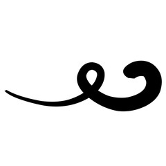 Vintage Swirl Decoration 