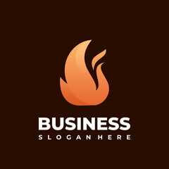 Fire Flame Logo design vector template vector