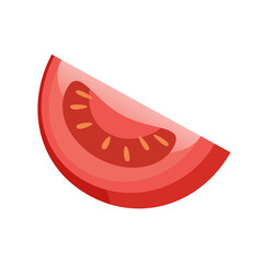 fresh slice of tomato