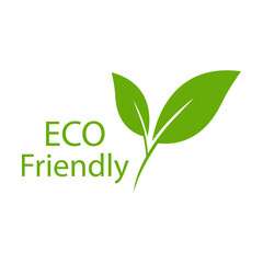 Eco friendly icon vector for graphic design, logo, website, social media, mobile app, UI illustration