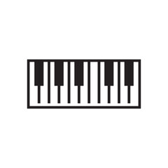 Piano logo images illustration