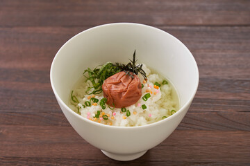 梅干しのお茶漬け