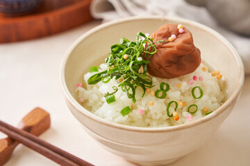梅干しのお茶漬け