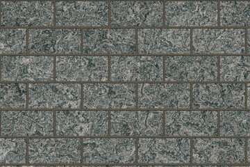 Granite block brick background