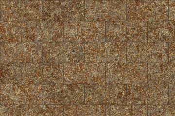 Granite block brick background