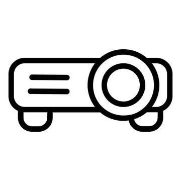 recommend clip art: Projector outline icon