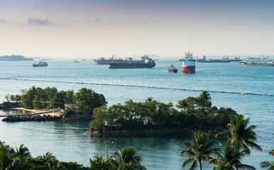 The Singapore strait of malacca
