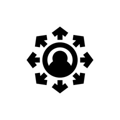 user glyph icon