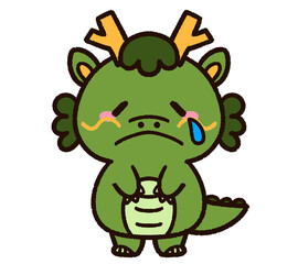 泣いている辰のキャラクター