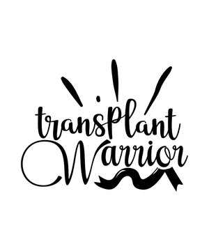 TRANSPLANT WARRIOR Svg