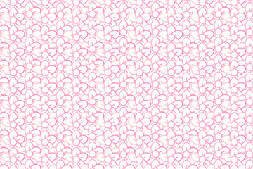 pink flower seamless pattern geometric template background decoration wallpaper design