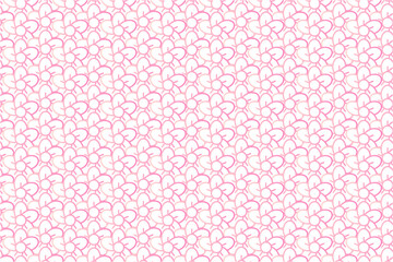 pink flower seamless pattern geometric template background decoration wallpaper design