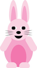 Rabbit vector image or clip art.