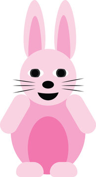 Rabbit vector image or clip art.