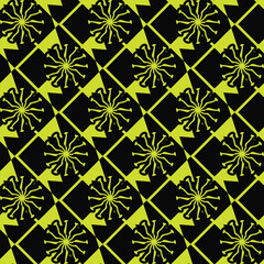 Abstract textile design Seamless pattern Vector illustration