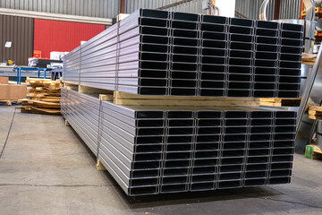 Metal stud for Wall framing manufactured at metal factory