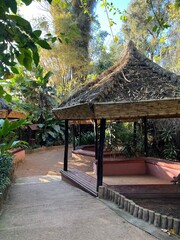 gazebo in the park