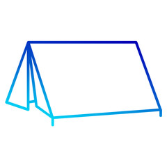 camping tent icon