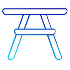 picnic table icon