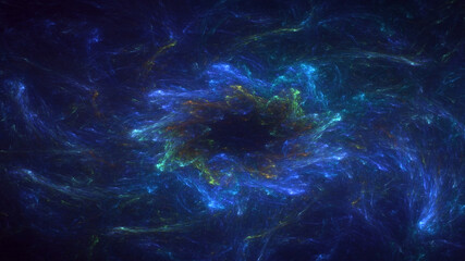 3D rendering abstract colorful fractal light background
