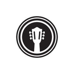 Guitar logo images illustration