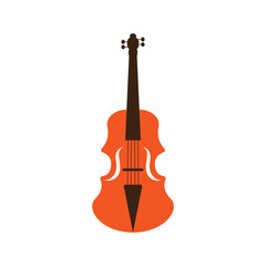 Fototapeta premium Violin logo images illustration