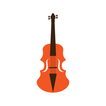 Violin logo images illustration