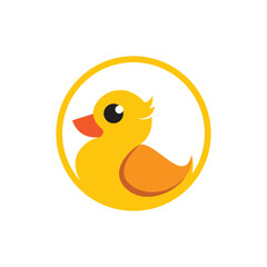 Duck logo images illustration