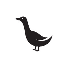Duck logo images illustration