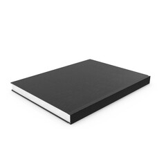 Elegant Black Leather Book Design