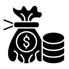 Vector Design Finance Icon Style