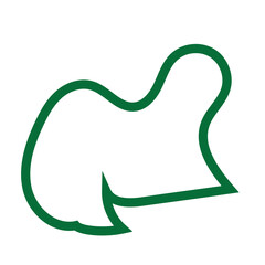 Green Abstract Shapes Lines