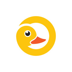 Duck logo images illustration