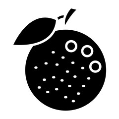 Vector Design Orange Icon Style