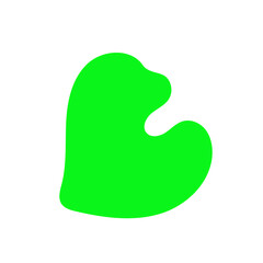 Green Abstract Blob Shapes