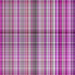 Viva magenta tartan seamless pattern. Gingham plaid kitchen cloth in color of the year 2023. Gingham all over print. 