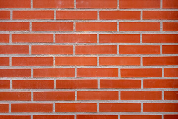 Red brick wall background texture