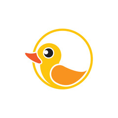 Duck logo images illustration
