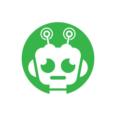 Robot logo images  illustration