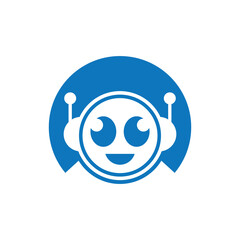 Robot logo images  illustration