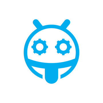 Robot logo images  illustration