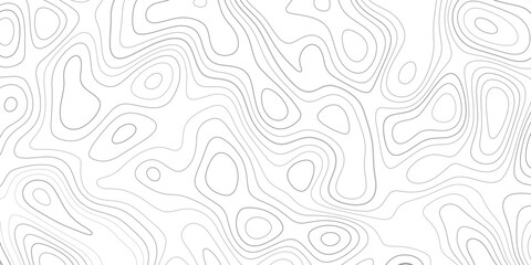 Grey contours vector topography. Geographic mountain topography vector illustration. Topographic pattern texture. Map on land vector terrain. Elevation graphic contour height lines. - obrazy, fototapety, plakaty